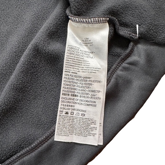 Nike boys 2T set orange gray with hoodie and sweatpants tapered full zip sweater - Picture 5 of 7